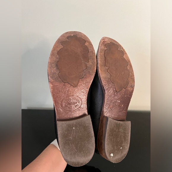 Kork-Ease Velma Ankle Boot Black Leather Pull On Women Size 9 - Picture 6 of 7